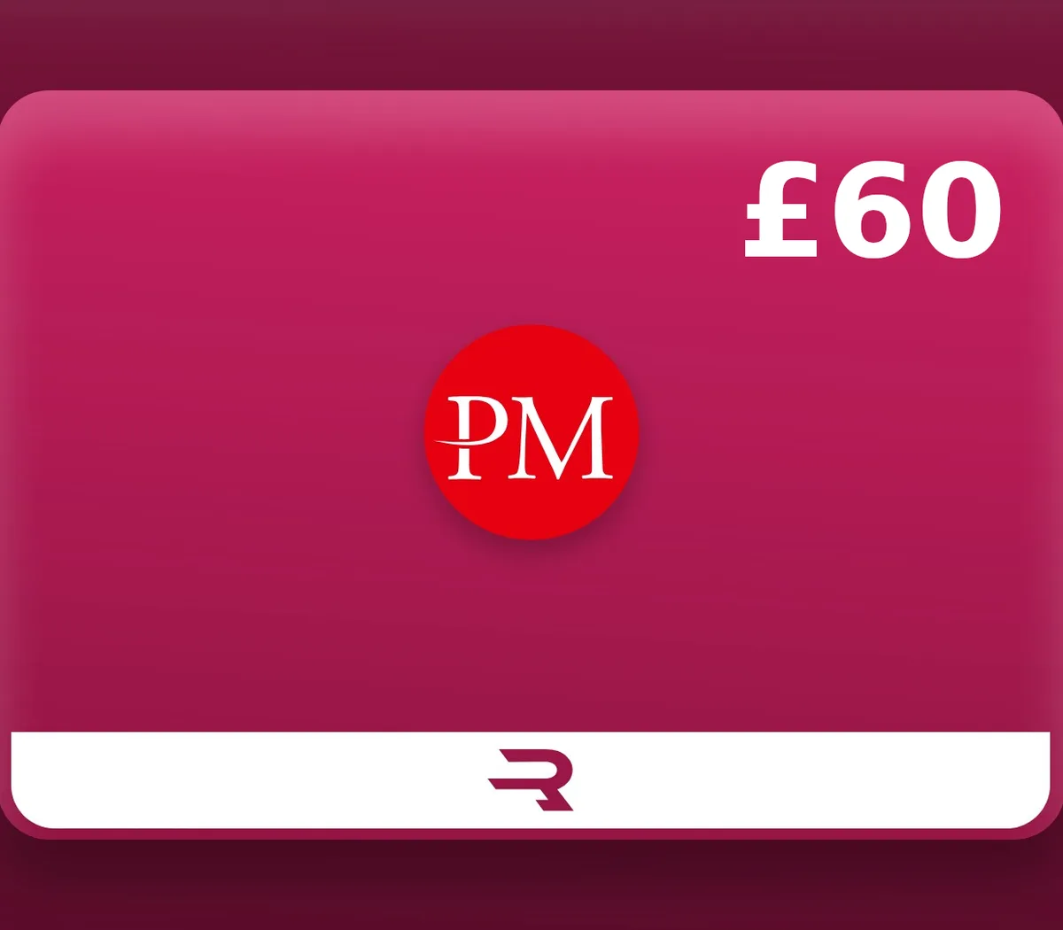 Rewarble Perfect Money GBP 60 Gift Card
