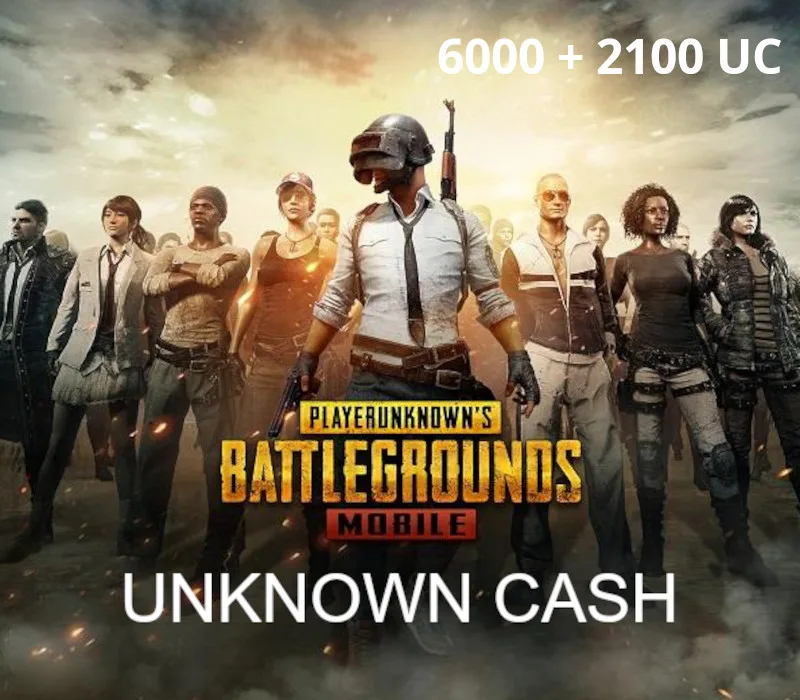 PUBG Mobile - 6000 + 2100 UC CD Key