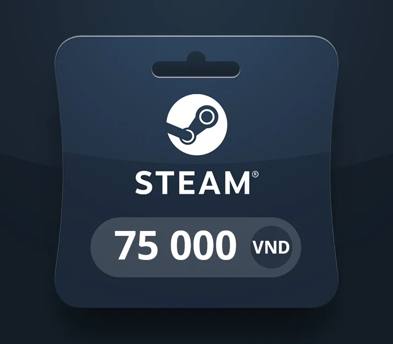 Steam Wallet VND 75 000 Gift Card