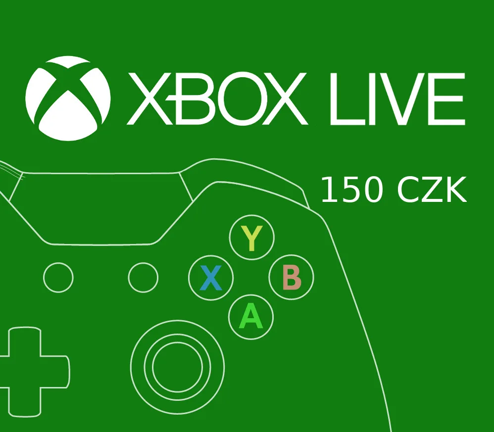 XBOX Live CZK 150 Prepaid Card CZ