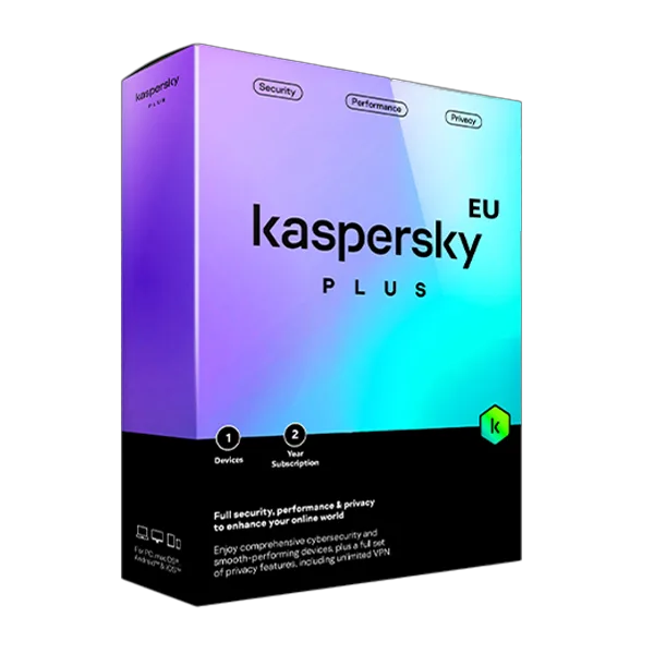 Kaspersky Plus - 1 devices / 2 year EU