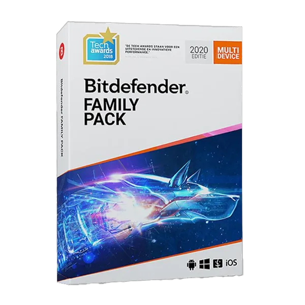 Bitdefender Family Pack (Total Security) - 1-Year 15-Device EU only