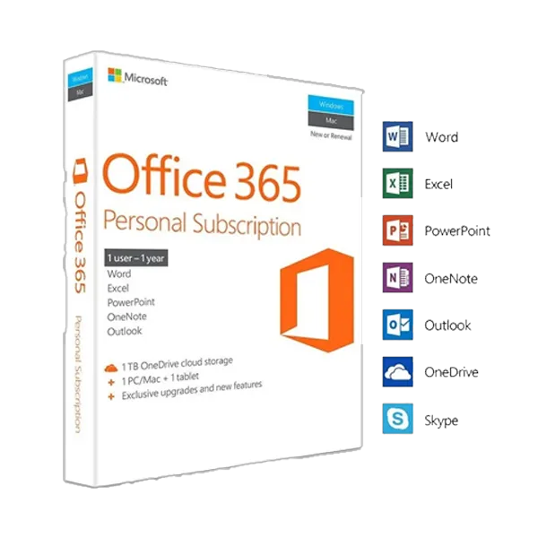 Microsoft Office 365 Personal (VPN South Africa)